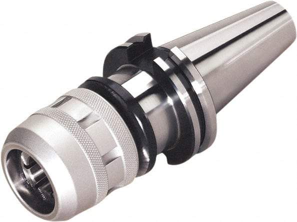 Seco - CAT50 Taper Shank, 3/4" Hole Diam x 2.047" Nose Diam Milling Chuck - 4.134" Projection, 0.0002" TIR, Through-Spindle Coolant, - Exact Tool & Supply
