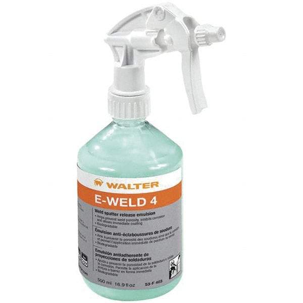 WALTER Surface Technologies - Water and Plant Based Anti-Spatter - 169 oz Plastic Spray Bottle - Exact Tool & Supply