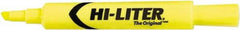 UNIVERSAL - Yellow Highlighter - Chisel Tip, AP Nontoxic Ink - Exact Tool & Supply
