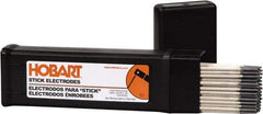 Hobart Welding Products - 14" Long, 5/32" Diam, High Strength Mild Steel Arc Welding Electrode - E7018 - Exact Tool & Supply