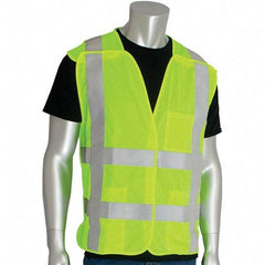 PIP - High Visibility Vests Vest Style: Breakaway Vest Type: Flame Resistant/Retardant; Hi Visibility - Exact Tool & Supply