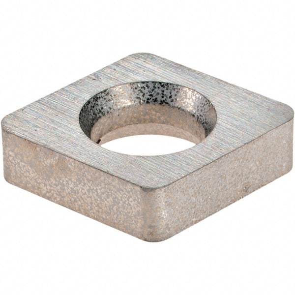 Sandvik Coromant - 5/8" Inscribed Circle, Toolholder Shim for Indexables - 1/4" Thick, 171.31 Shim Style, Positive Rake, Left Hand, Right Hand Cut - Exact Tool & Supply