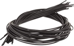 3M - 48" Long, 2:1, Polyolefin Heat Shrink Electrical Tubing - Black - Exact Tool & Supply
