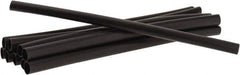 3M - 6" Long, 2:1, Polyolefin Heat Shrink Electrical Tubing - Black - Exact Tool & Supply