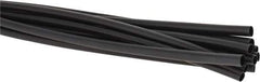 3M - 48" Long, 2:1, Polyolefin Heat Shrink Electrical Tubing - Black - Exact Tool & Supply