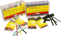 3M - 48" Long, 2:1, Polyolefin Heat Shrink Electrical Tubing - Clear - Exact Tool & Supply