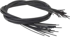 3M - 48" Long, 2:1, Polyolefin Heat Shrink Electrical Tubing - Black - Exact Tool & Supply
