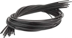 3M - 48" Long, 2.5:1, Polyolefin Heat Shrink Electrical Tubing - Black - Exact Tool & Supply