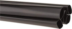 3M - 48" Long, 2.5:1, Polyolefin Heat Shrink Electrical Tubing - Black - Exact Tool & Supply