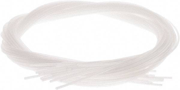 3M - 48" Long, 2:1, Polyolefin Heat Shrink Electrical Tubing - Clear - Exact Tool & Supply