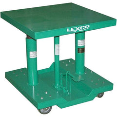 Wesco Industrial Products - Lifting Tables Type: Lift Table Lift Style: Post - Exact Tool & Supply