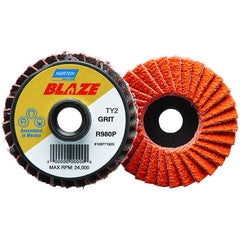 2″ 80 Grit Type TS Blaze Mini Flap Disc - Exact Tool & Supply