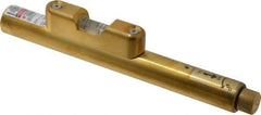 Laser Tools Co. - 1 Beam 500' Max Range Alignment Laser - Red Beam, 1/16" at 100' Accuracy, 6-1/2" Long x 3/4" Wide, Battery Included - Exact Tool & Supply