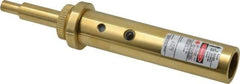 Laser Tools Co. - 1 Beam 500' Max Range Center Point Alignment Laser - Red Beam, 1/16" at 100' Accuracy, 5-1/2" Long x 3/4" Wide, Battery Included - Exact Tool & Supply