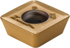 Kennametal - SDPT433 Grade KC725M Carbide Milling Insert - TiN/TiCN/TiN Finish, 3/16" Thick, 1/2" Inscribed Circle, 1.19mm Corner Radius - Exact Tool & Supply