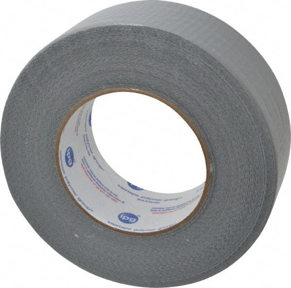 Intertape - 2" x 55m Silver Duct Tape - 9 mil, Rubber Adhesive, Polyethylene Cloth Backing, 18 Lb/ln Tensile Strength, 32°F to 160°F, Series AC20 - Exact Tool & Supply