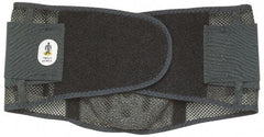 Ergodyne - Size S, Mesh Belt - 25 to 30" Waist, Lumbar Support, Black - Exact Tool & Supply