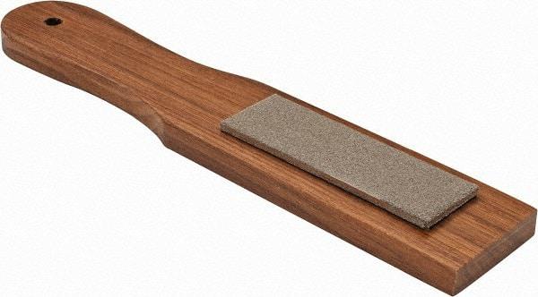 Eze Lap - 3" Long x 1" Wide Diam ond Sharpening Stone - Flat, 400 Grit, Medium Grade - Exact Tool & Supply