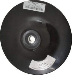 Ferro Industries - 7" Diam Locking Nut Disc Backing Pad - 7,000 RPM - Exact Tool & Supply