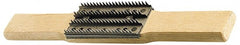 Made in USA - Steel Buffing Wheel Rake with Handle - Exact Tool & Supply