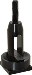 Value Collection - 13 and Under Inch Lathe Swing, Rocker Tool Post - 1-7/8 x 5/8 Inch Opening, 3-3/8 Inch Overall Height, 2 x 2 x 5/16 Inch Plate - Exact Tool & Supply