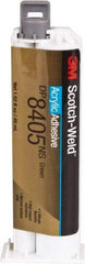 3M - 45 mL Cartridge Two Part Acrylic Adhesive - 5 min Working Time, Series DP8405NS - Exact Tool & Supply