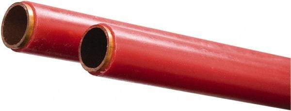 Mueller Industries - 60' Long, 3/4" OD x 0.745" ID, Grade C12200 Copper Refrigeration Tube - 0.035" Wall Thickness, 0.641 Ft/Lb - Exact Tool & Supply