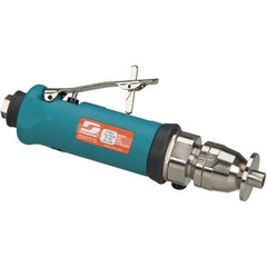 Dynabrade - 1/4 Inch Collet, 0.7 hp, 20,000 RPM Compact Router - 1/4 NPT Inlet, 90 psi Air Pressure, 38 CFM - Exact Tool & Supply