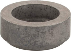 Hertel - 3/8" Inscribed Circle, Round External Turning Shim for Indexables - 3/16" Thick, IRSN Shim Style, Negative Rake, Neutral Cut - Exact Tool & Supply