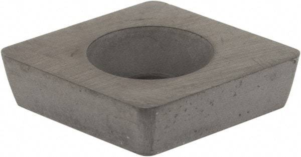 Hertel - 1/2" Inscribed Circle, Diamond (Shape) External Turning Shim for Indexables - 1/8" Thick, SM Shim Style, Positive Rake, Neutral Cut - Exact Tool & Supply