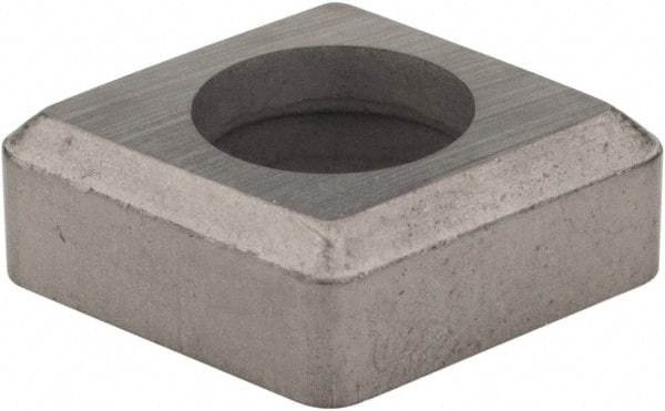 Hertel - 1/2" Inscribed Circle, Diamond (Shape) External Turning Shim for Indexables - 3/16" Thick, ICSN Shim Style, Negative Rake, Neutral Cut - Exact Tool & Supply