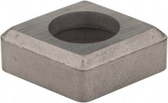 Hertel - 1/2" Inscribed Circle, Diamond (Shape) External Turning Shim for Indexables - 3/16" Thick, ICSN Shim Style, Negative Rake, Neutral Cut - Exact Tool & Supply