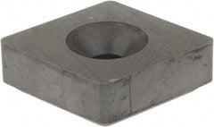 Hertel - 1/2" Inscribed Circle, Round External Turning Shim for Indexables - 3/16" Thick, SM Shim Style, Negative Rake, Neutral Cut - Exact Tool & Supply