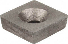 Hertel - 1/2" Inscribed Circle, Round External Turning Shim for Indexables - 1/8" Thick, SM Shim Style, Negative Rake, Neutral Cut - Exact Tool & Supply