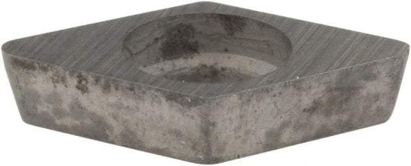 Hertel - 3/8" Inscribed Circle, Diamond (Shape) External Turning Shim for Indexables - 1/8" Thick, SKDP Shim Style, Negative Rake, Neutral Cut - Exact Tool & Supply