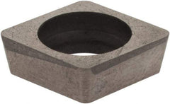 Hertel - 3/8" Inscribed Circle, Diamond (Shape) External Turning Shim for Indexables - 1/8" Thick, SKCP Shim Style, Negative Rake, Neutral Cut - Exact Tool & Supply