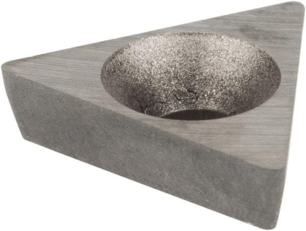 Hertel - 3/8" Inscribed Circle, Round External Turning Shim for Indexables - 1/8" Thick, SM Shim Style, Negative Rake, Neutral Cut - Exact Tool & Supply