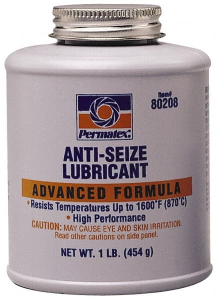 Permatex - 16 oz Bottle High Temperature Anti-Seize Lubricant - Exact Tool & Supply