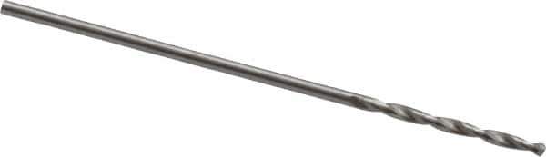 Walter-Titex - #62 118° High Speed Steel Jobber Drill - Oxide Finish, Right Hand Cut, Spiral Flute, Straight Shank, 1-5/16" OAL, Standard Point - Exact Tool & Supply
