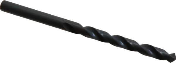 Walter-Titex - #1 118° High Speed Steel Jobber Drill - Oxide Finish, Right Hand Cut, Spiral Flute, Straight Shank, 3-21/32" OAL, Standard Point - Exact Tool & Supply