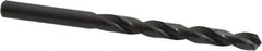 Walter-Titex - 8mm 118° High Speed Steel Jobber Drill - Oxide Finish, Right Hand Cut, Spiral Flute, Straight Shank, 4-39/64" OAL, Standard Point - Exact Tool & Supply