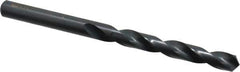 Walter-Titex - 8.9mm 118° High Speed Steel Jobber Drill - Oxide Finish, Right Hand Cut, Spiral Flute, Straight Shank, 4-59/64" OAL, Standard Point - Exact Tool & Supply
