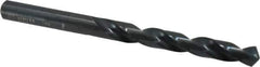 Walter-Titex - 9.8mm 118° High Speed Steel Jobber Drill - Oxide Finish, Right Hand Cut, Spiral Flute, Straight Shank, 5-15/64" OAL, Standard Point - Exact Tool & Supply