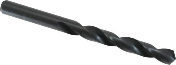 Walter-Titex - 11.5mm 118° High Speed Steel Jobber Drill - Oxide Finish, Right Hand Cut, Spiral Flute, Straight Shank, 5-19/32" OAL, Standard Point - Exact Tool & Supply