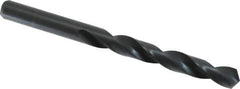 Walter-Titex - 11.5mm 118° High Speed Steel Jobber Drill - Oxide Finish, Right Hand Cut, Spiral Flute, Straight Shank, 5-19/32" OAL, Standard Point - Exact Tool & Supply