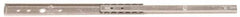 Sugatsune - 7-57/64" Slide Length, 7-1/4" Travel Length, Stainless Steel Ball Bearing Slide - 66 Lb Capacity at Full Extension - Exact Tool & Supply