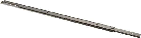 Sugatsune - 15-49/64" Slide Length, 11-19/32" Travel Length, Stainless Steel Ball Bearing Slide - 66 Lb Capacity at Full Extension - Exact Tool & Supply