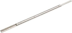 Sugatsune - 17-3/4" Slide Length, 13-11/64" Travel Length, Stainless Steel Ball Bearing Slide - 66 Lb Capacity at Full Extension - Exact Tool & Supply