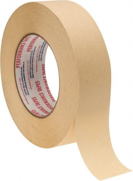 Intertape - 1-1/2" Wide x 60 Yd Long White Paper Masking Tape - Series PG21, 7.3 mil Thick, 26 In/Lb Tensile Strength - Exact Tool & Supply
