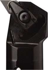 Seco - 32mm Min Bore Diam, 200mm OAL, 25mm Shank Diam, A-DDUN Indexable Boring Bar - 27mm Max Bore Depth, DNMA 1104.. Insert, Pin & Clamp Holding Method - Exact Tool & Supply